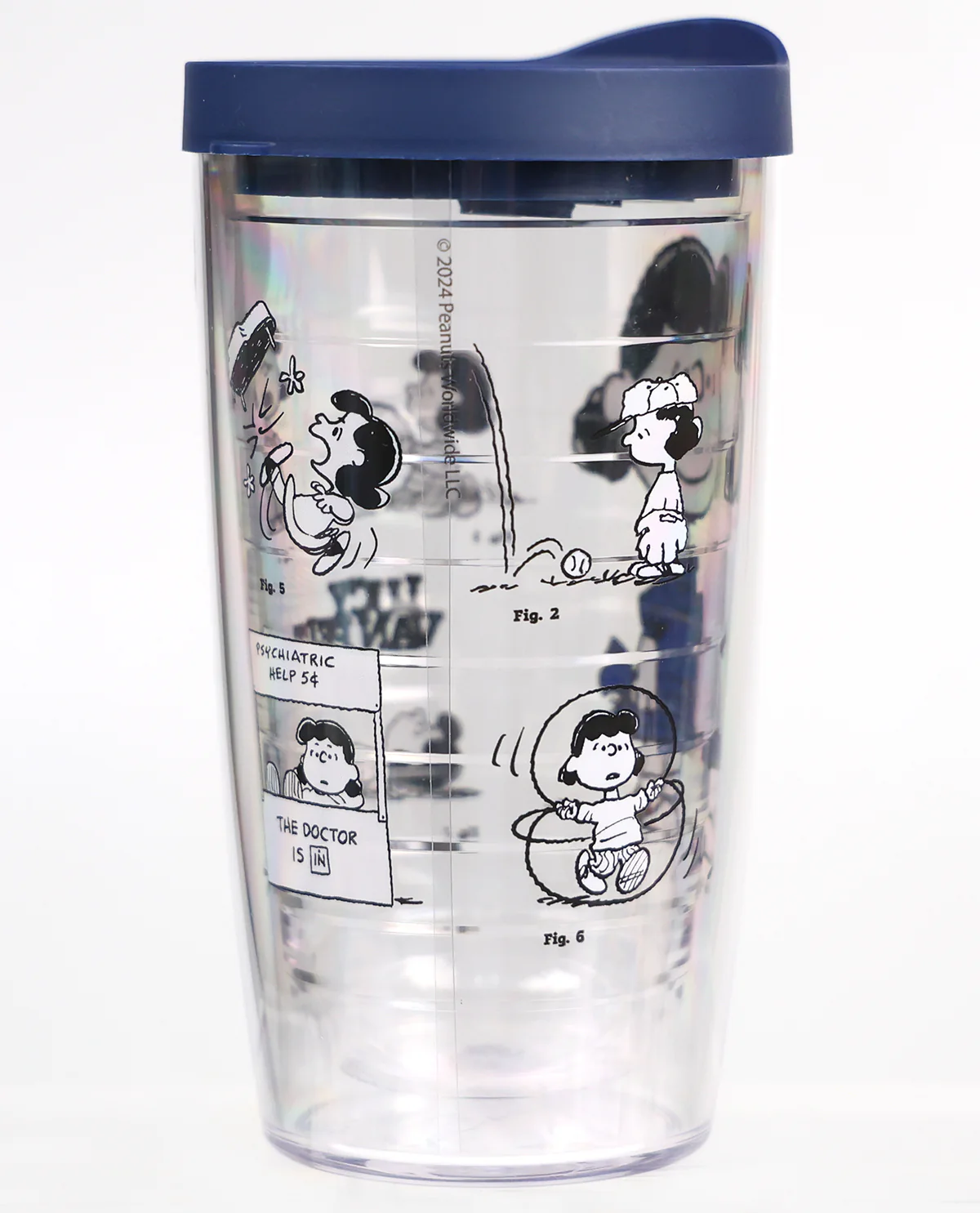 16oz Tervis Tumbler - Peanuts Lucy The Psychiatrist - Image 3