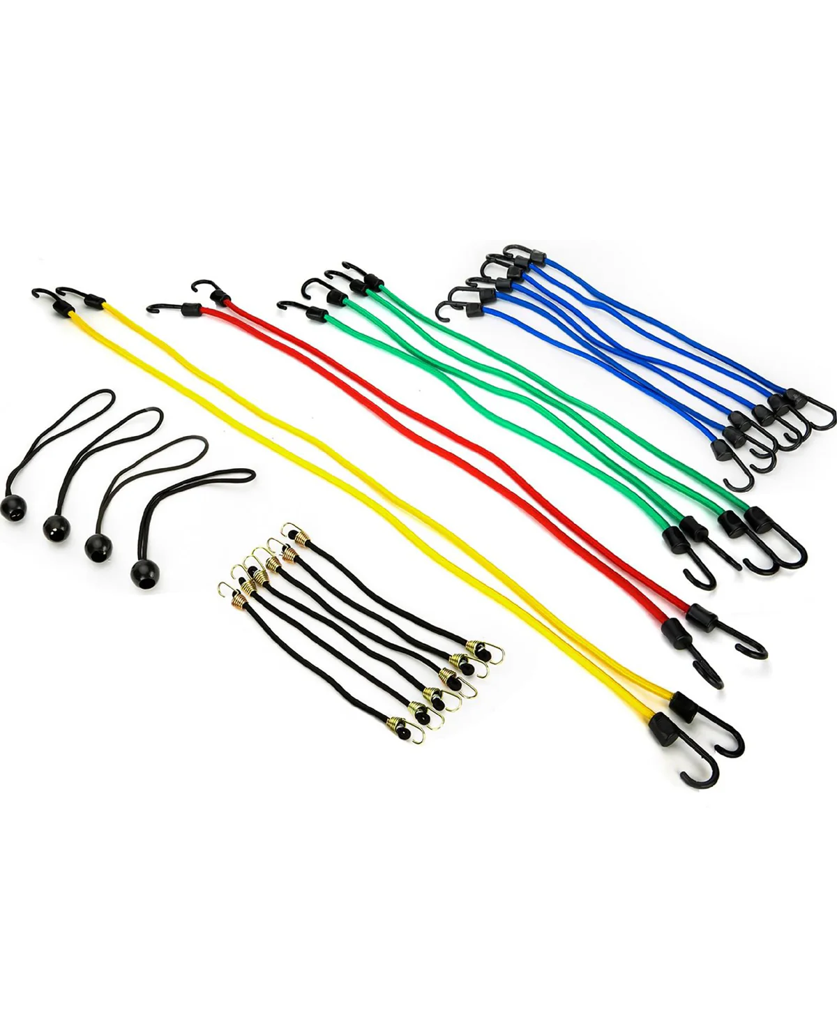 24pc Bungee Cord Set 24pc Bungee Cord Asst Kit - Image 2