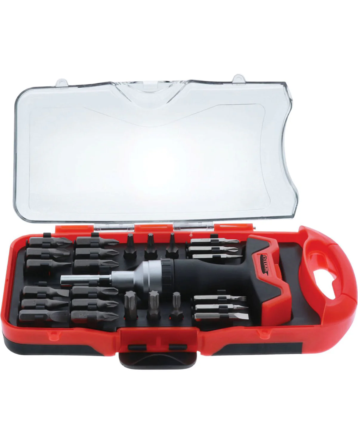 27 Piece T-Handle Ratchet Screwdriver & Bit Set - Image 3