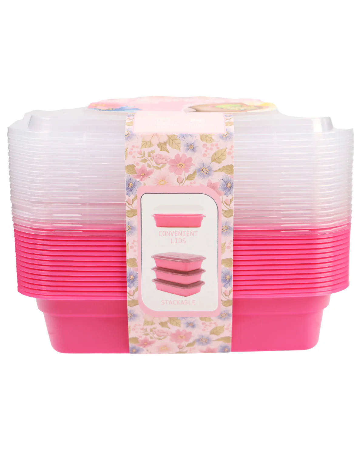 Meal Prep Container 30 Piece Sangria Sunset - Image 2
