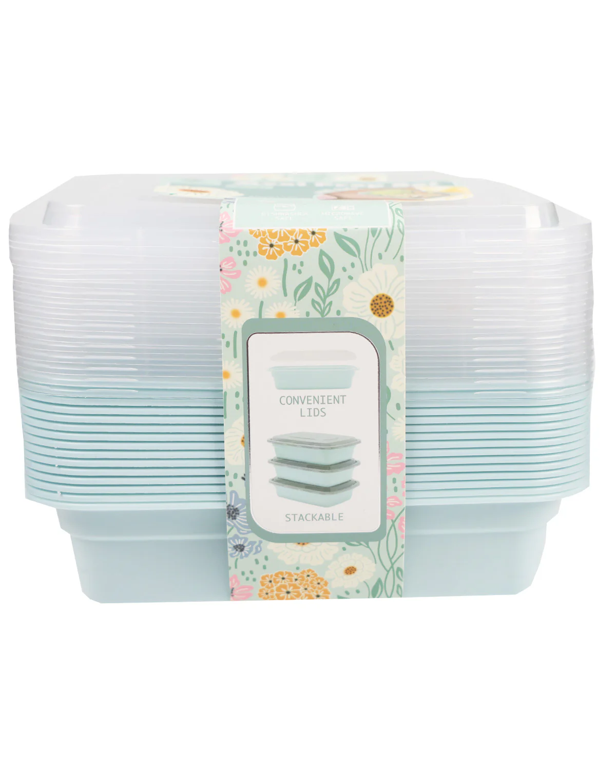 30-Piece Wan Blue Meal Prep Set - Image 2