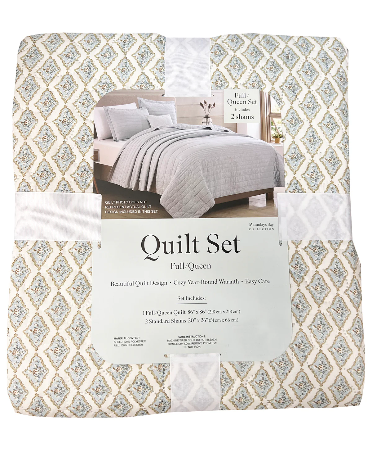 3pc Pinsonic Quilt Set - Image 11
