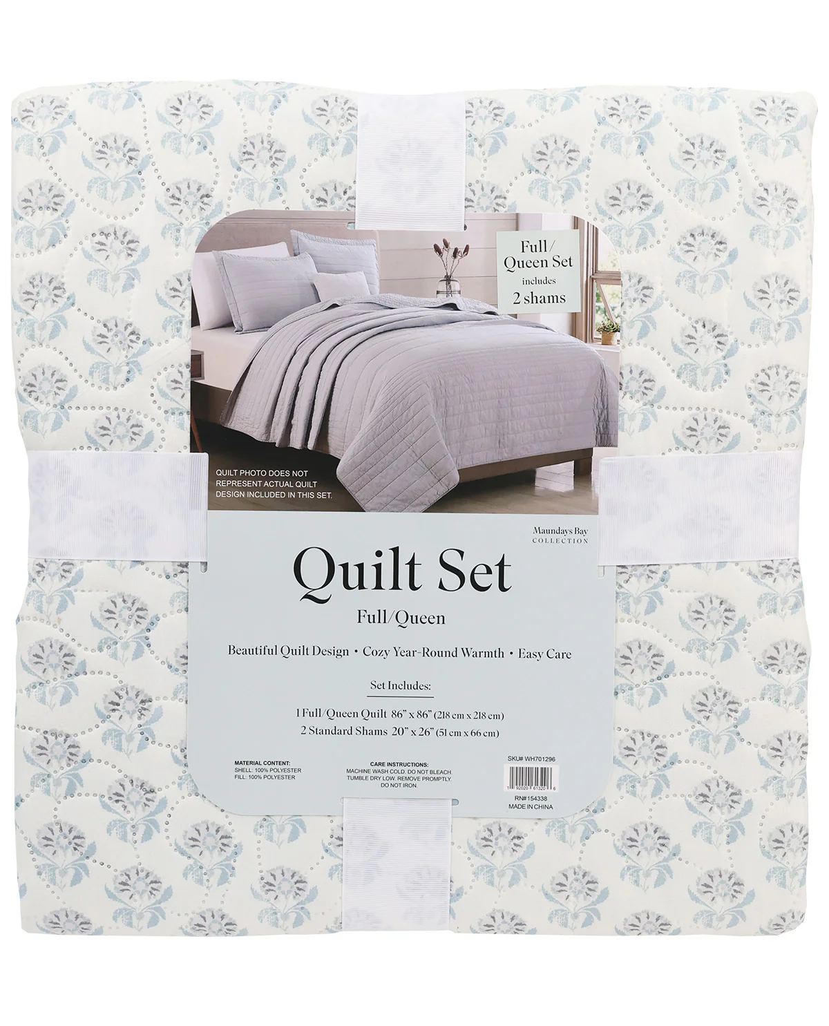 3pc Pinsonic Quilt Set - Image 13