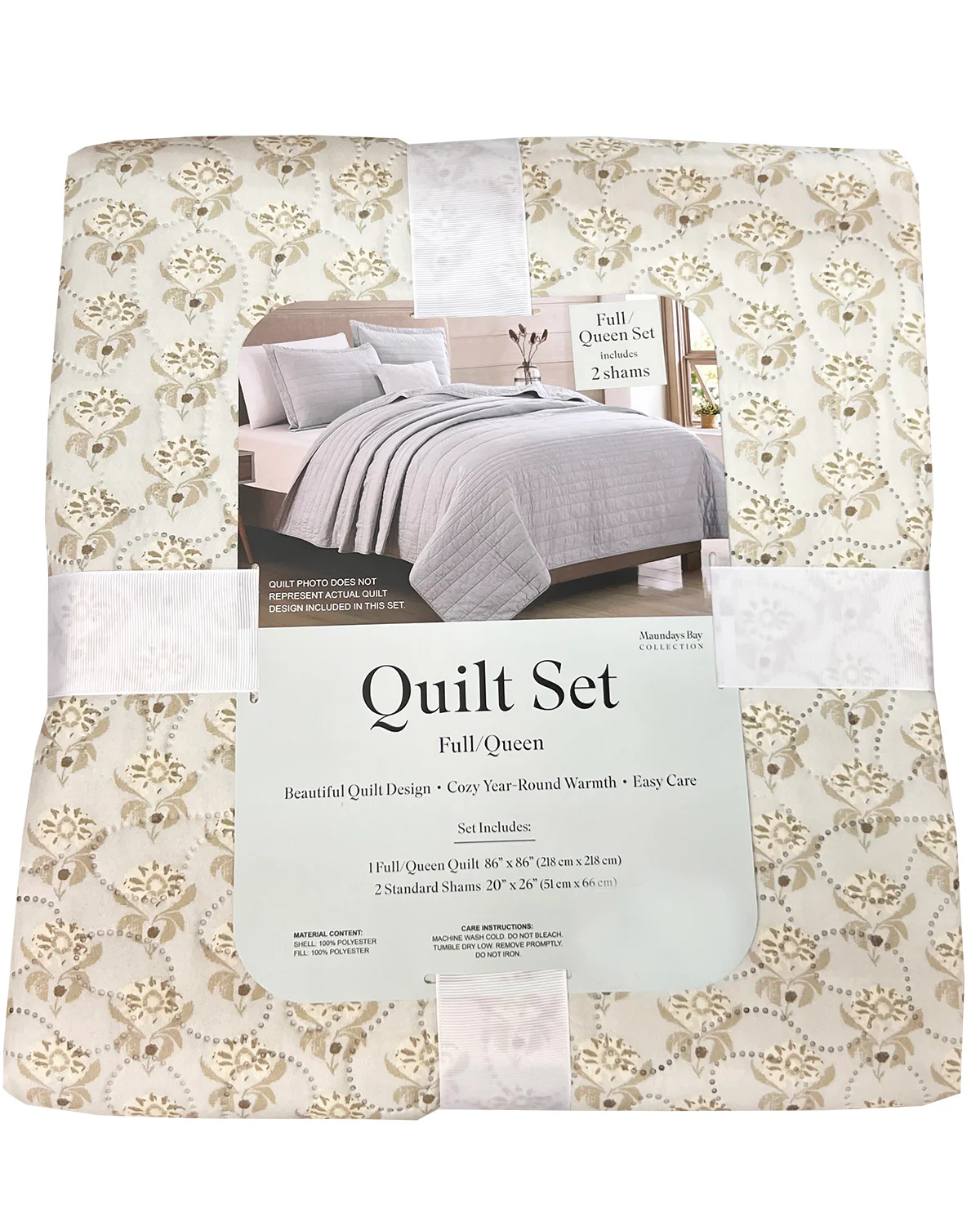 3pc Pinsonic Quilt Set - Image 7