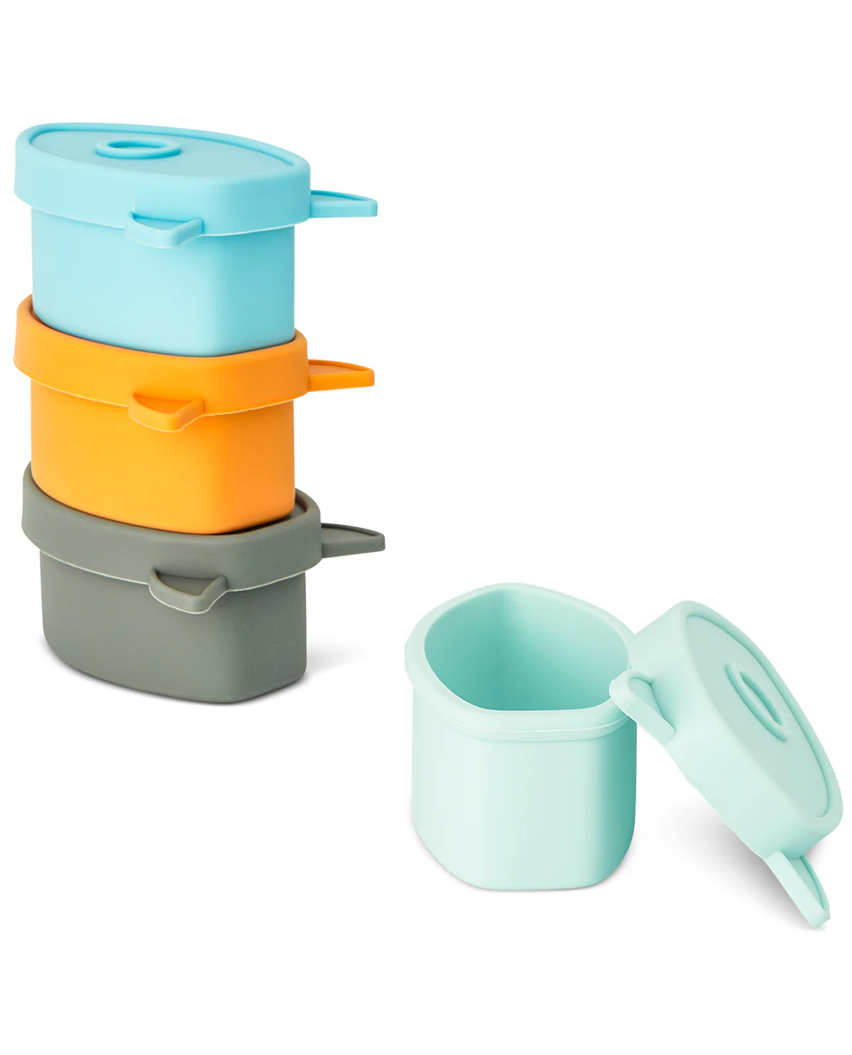 5oz Silicone Snack Containers - 4pk - Image 5