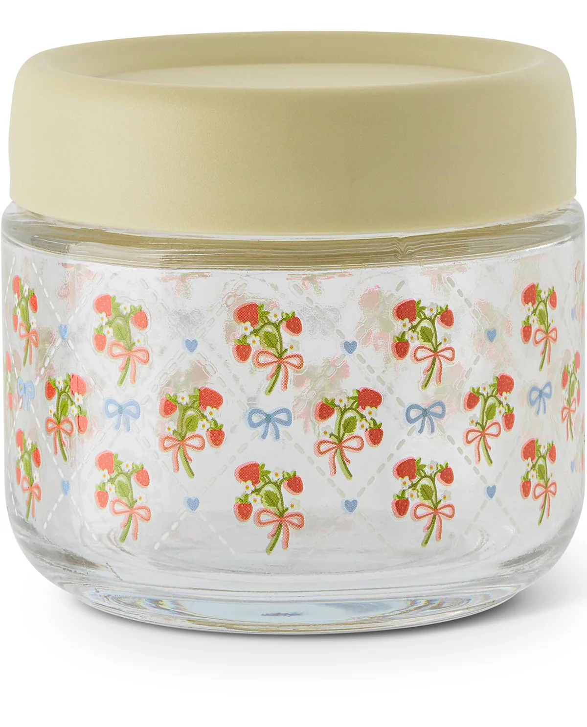 4pk 10oz Glass Jar Set Strawberry - Image 2