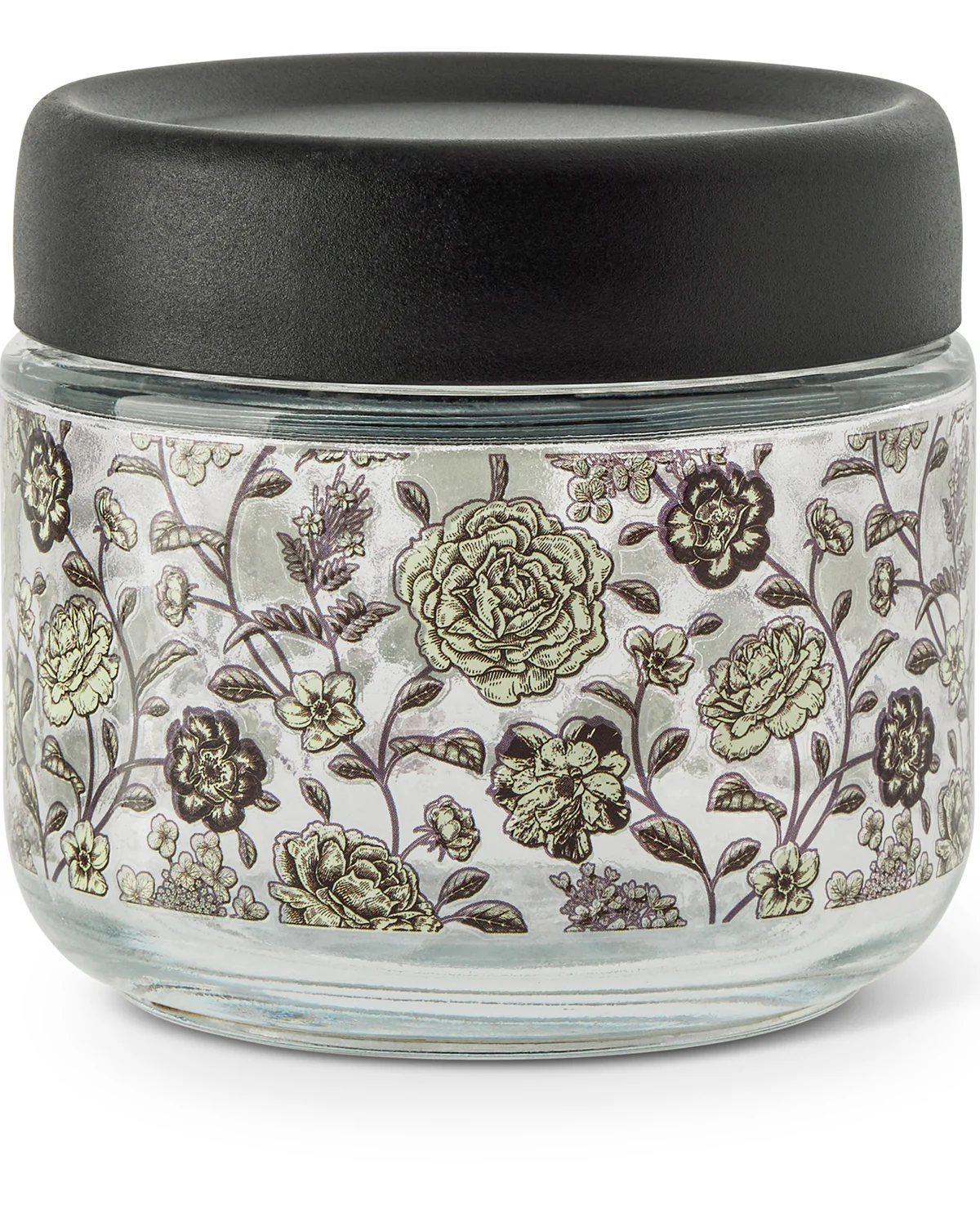 4pk 10oz Glass Jar Set Toile - Image 2