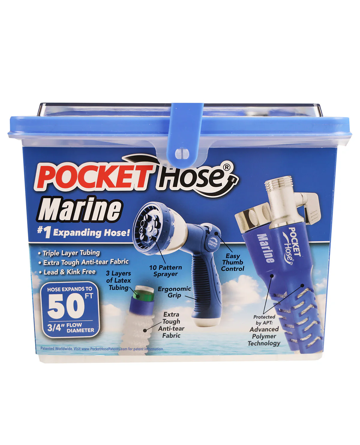 50ft Marine Pocket Hose - Image 2