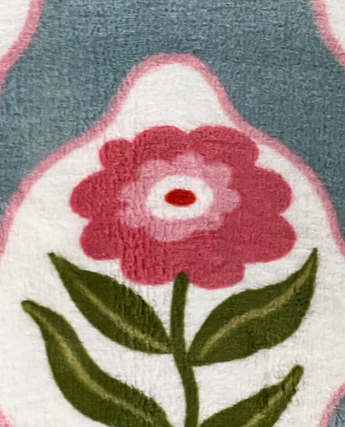 60x70 Preppy Floral Throw - Image 2
