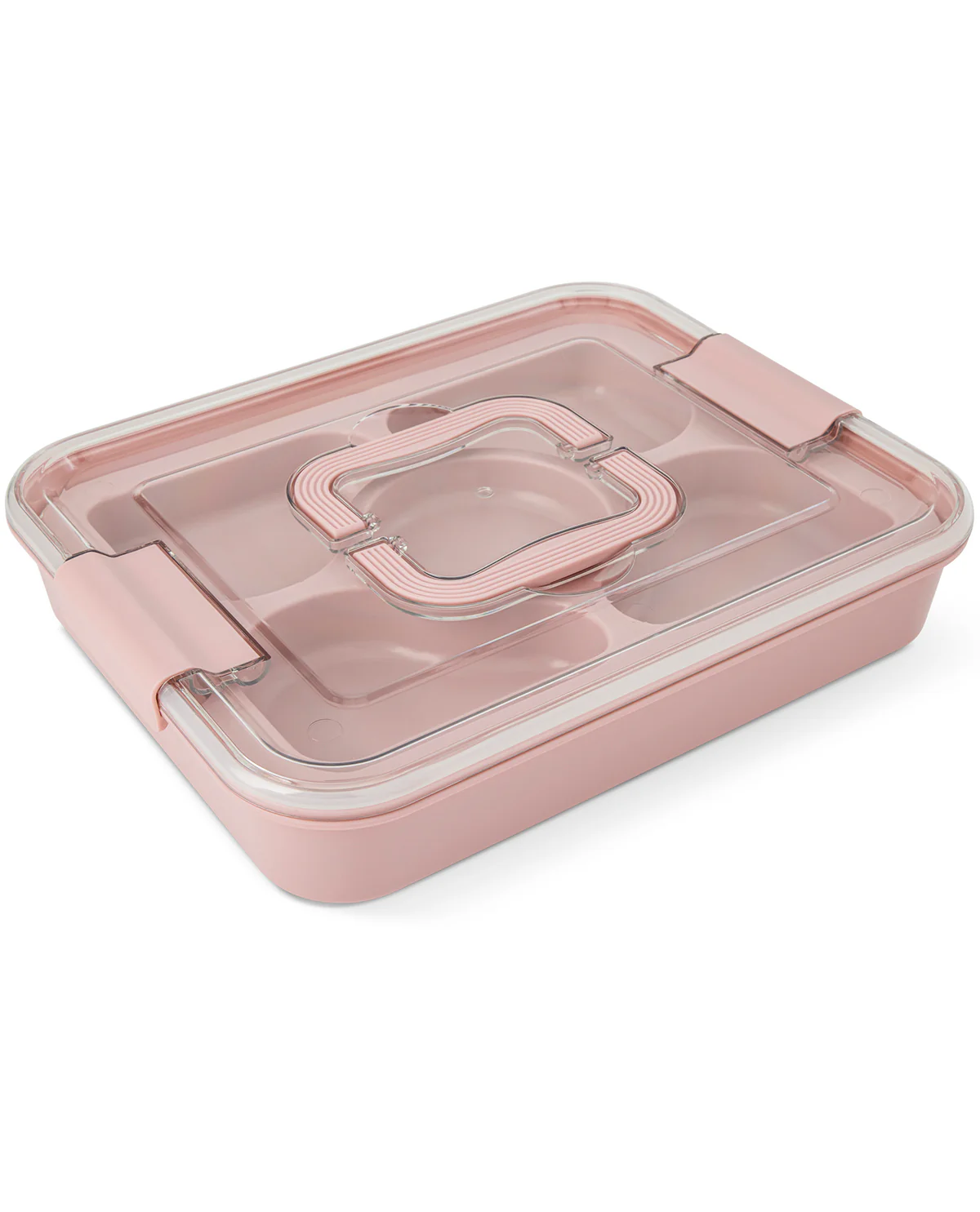 8 Piece Food Storage Serve Set Pink Heart - Image 3
