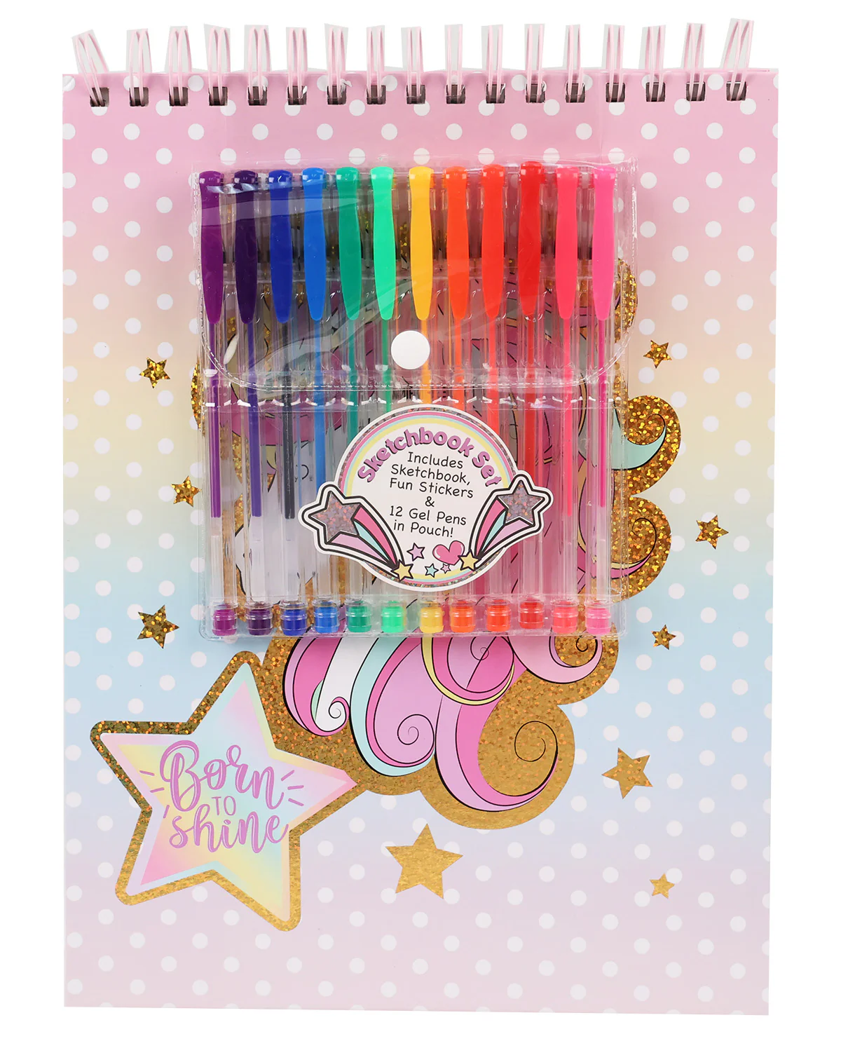 Sketchbook/Gel Pen Set - Unicorn - Image 2