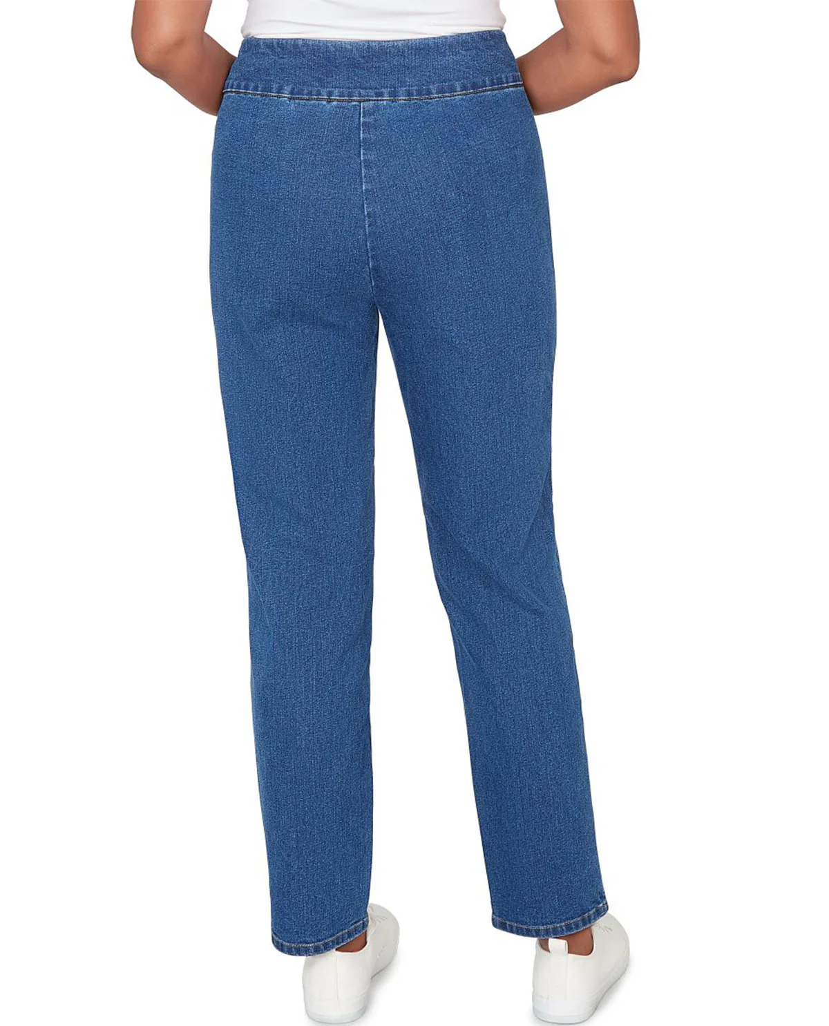 Alfred Dunner Petite Austin Proportioned Short Pant Medium Indigo - Image 3