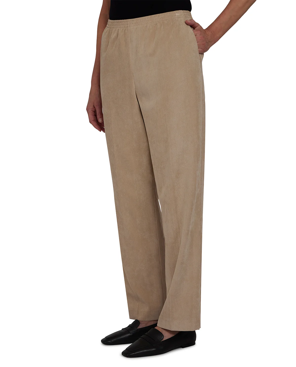 Alfred Dunner Classic Corduroy Proportioned Short Pant - Image 2