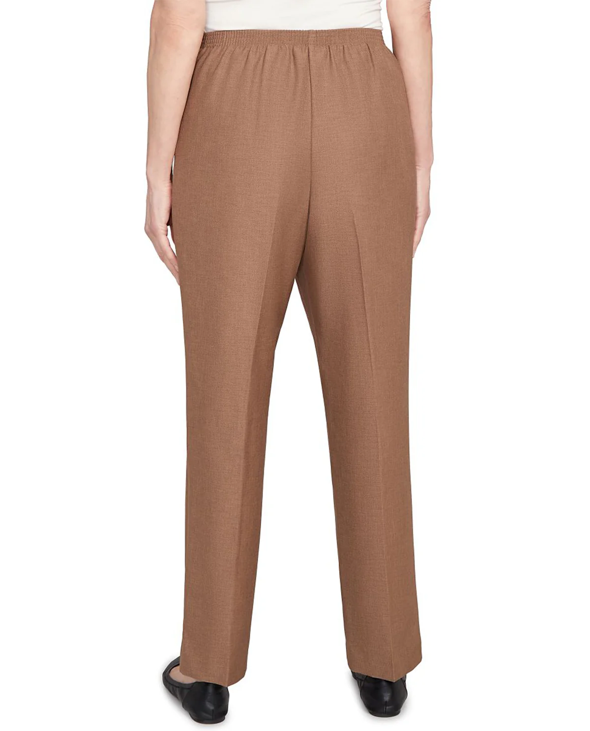 Alfred Dunner Classic Pant Medium Taupe - Image 2