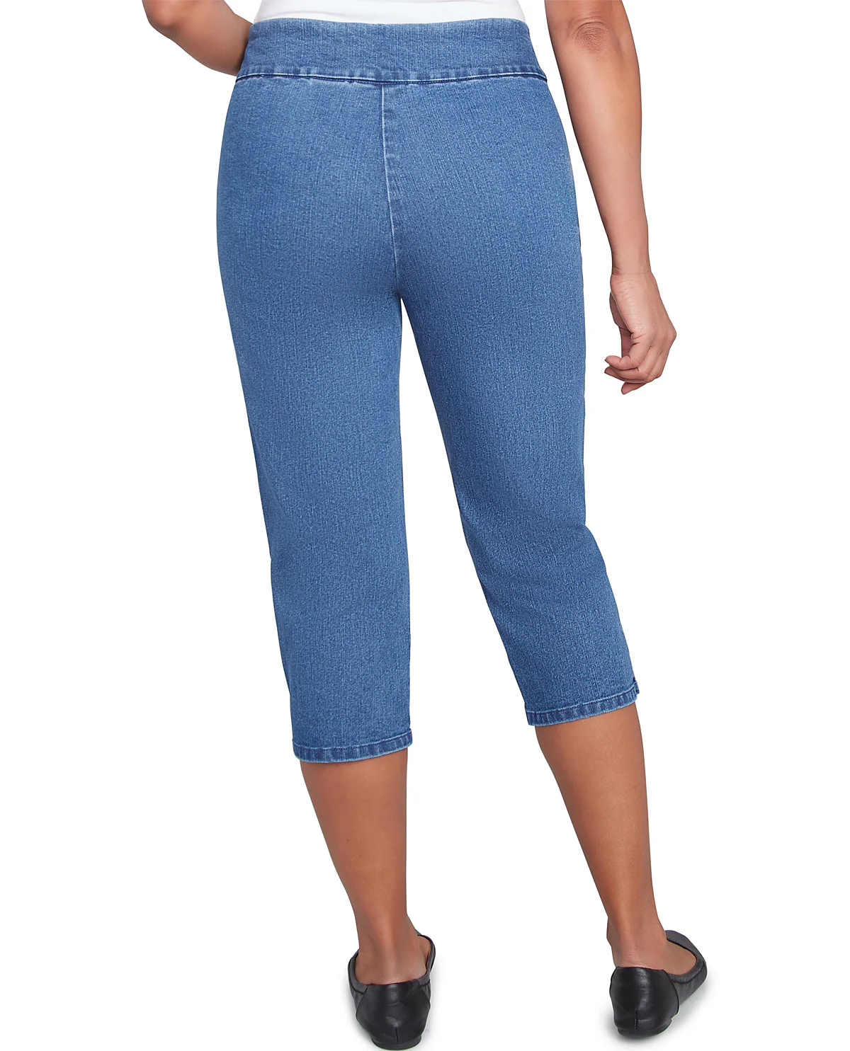 Alfred Dunner Missy Flower Power Capri with Pearls - Image 2