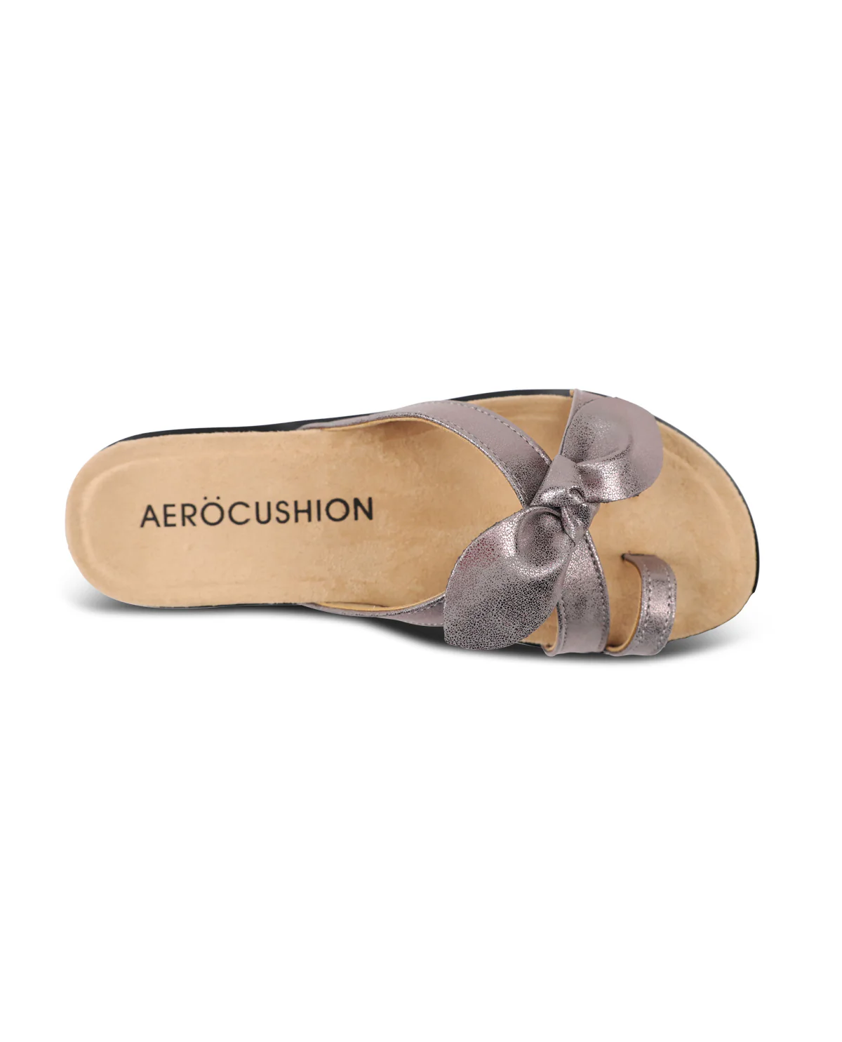 Aerocushion Bowtie 2 Sandal Pewter - Image 6