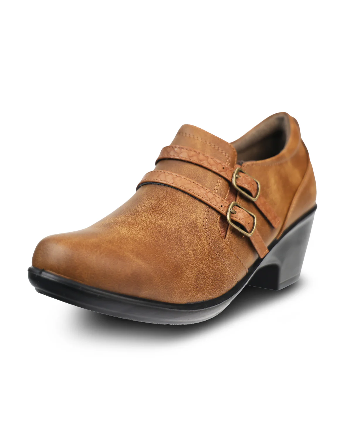 Aerocushion Shelbyville Cognac Buckle Shoe - Image 2