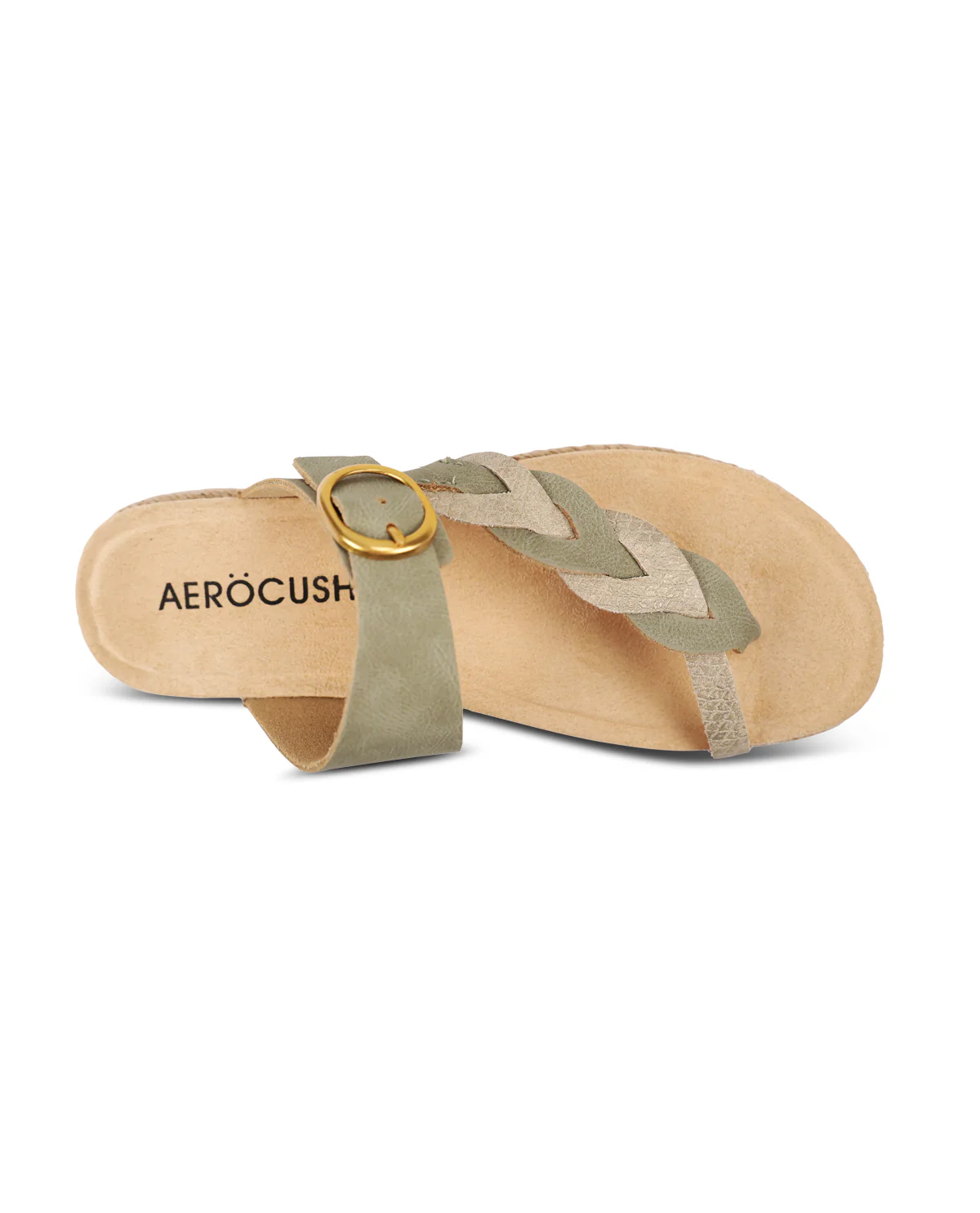 Aerocushion Shorey 2 Sandal Olive - Image 6