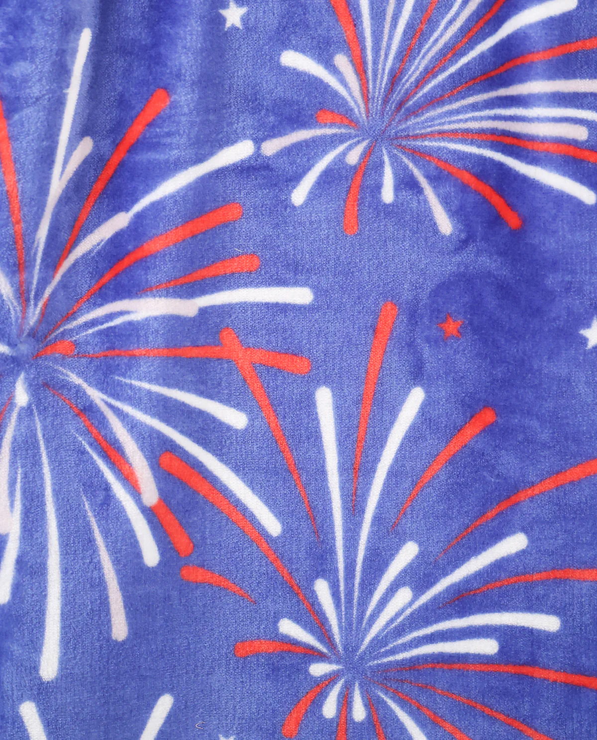 Americana Hanging Throw Fireworks Print Navy - Image 2