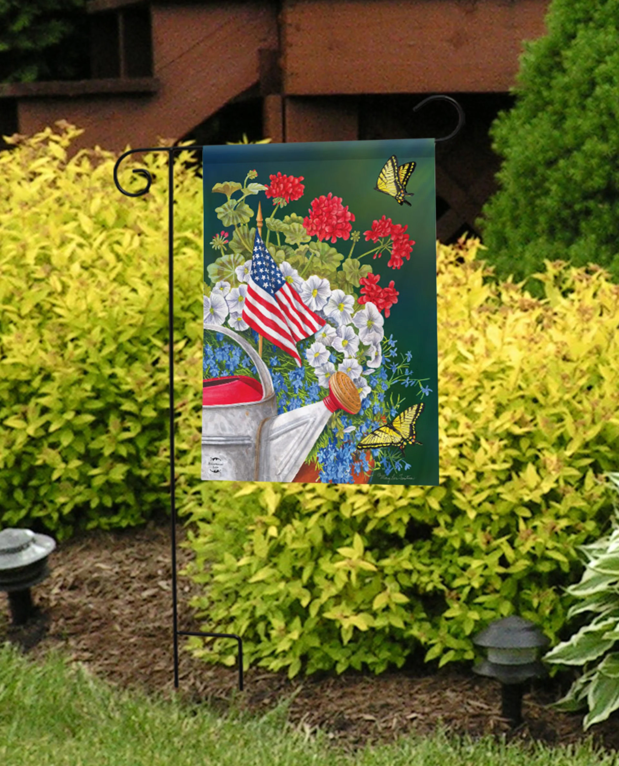 American Garden Summer Flag - Image 2