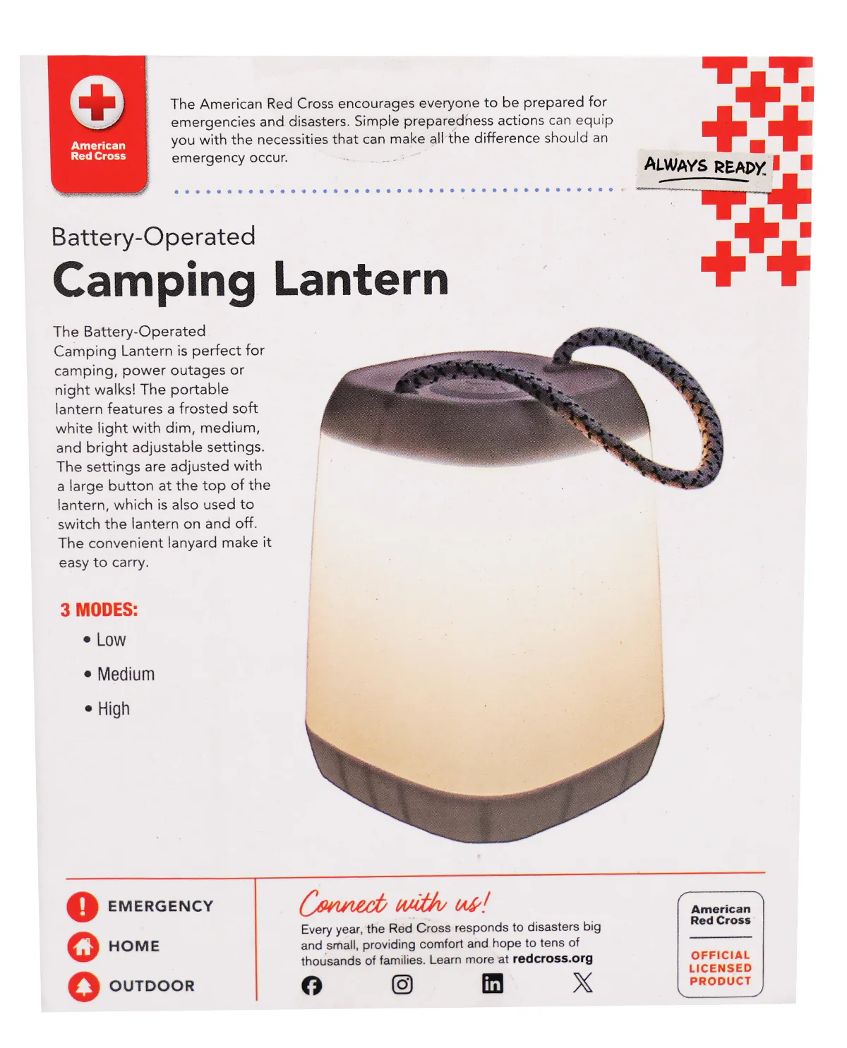 Battery Operated Portable Camping Lantern - Image 2