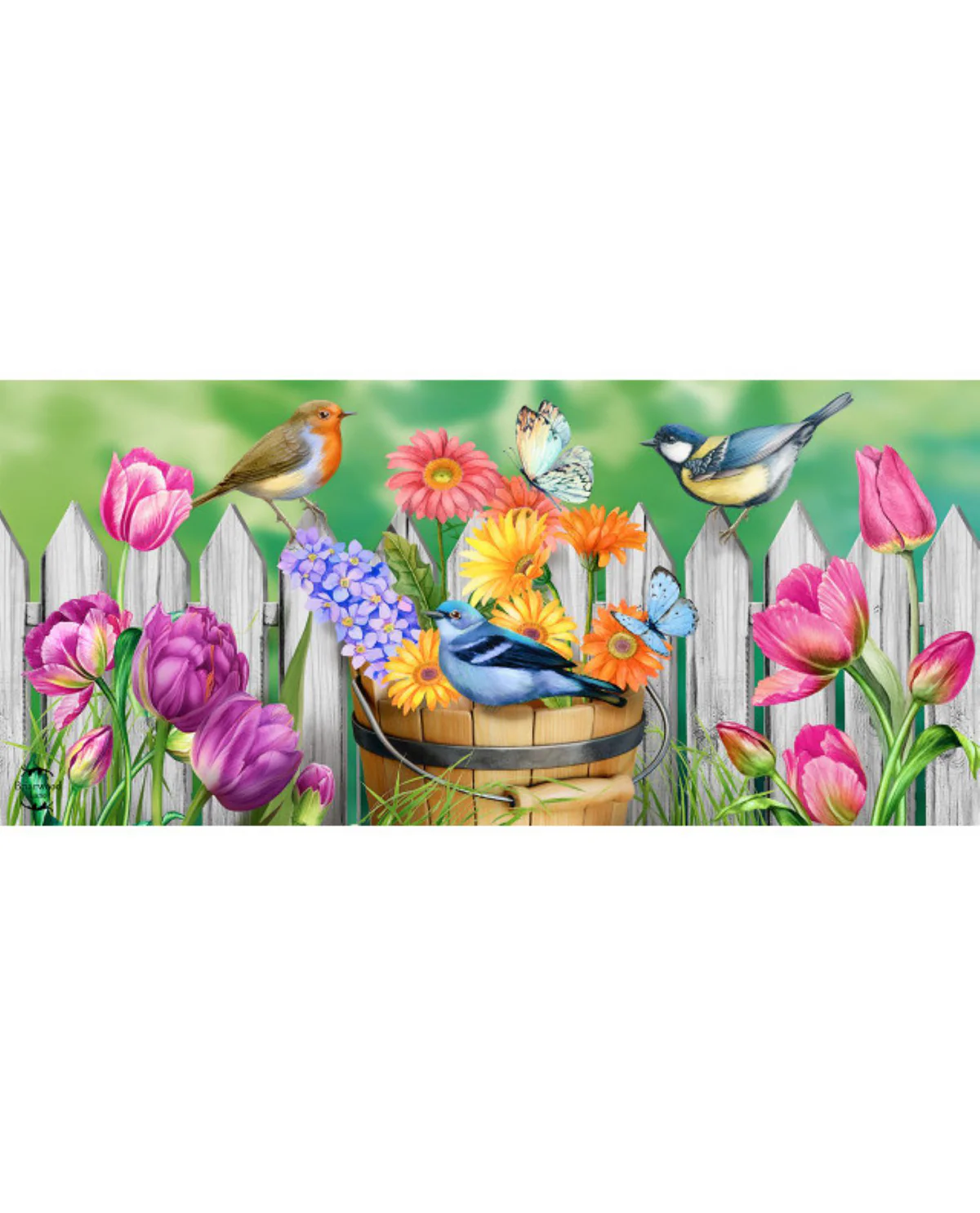 Birds And Bloom Mini Mat - Image 3
