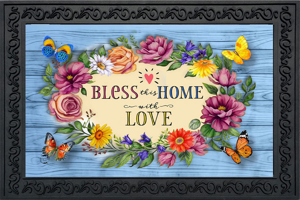 Bless This Home Love Doormat - Image 2