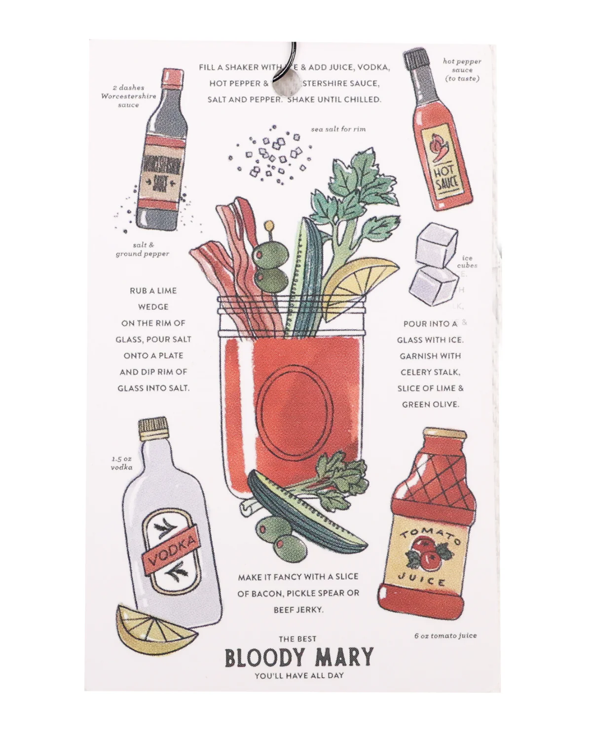 Bloody Mary Kitchen Towel - Image 2