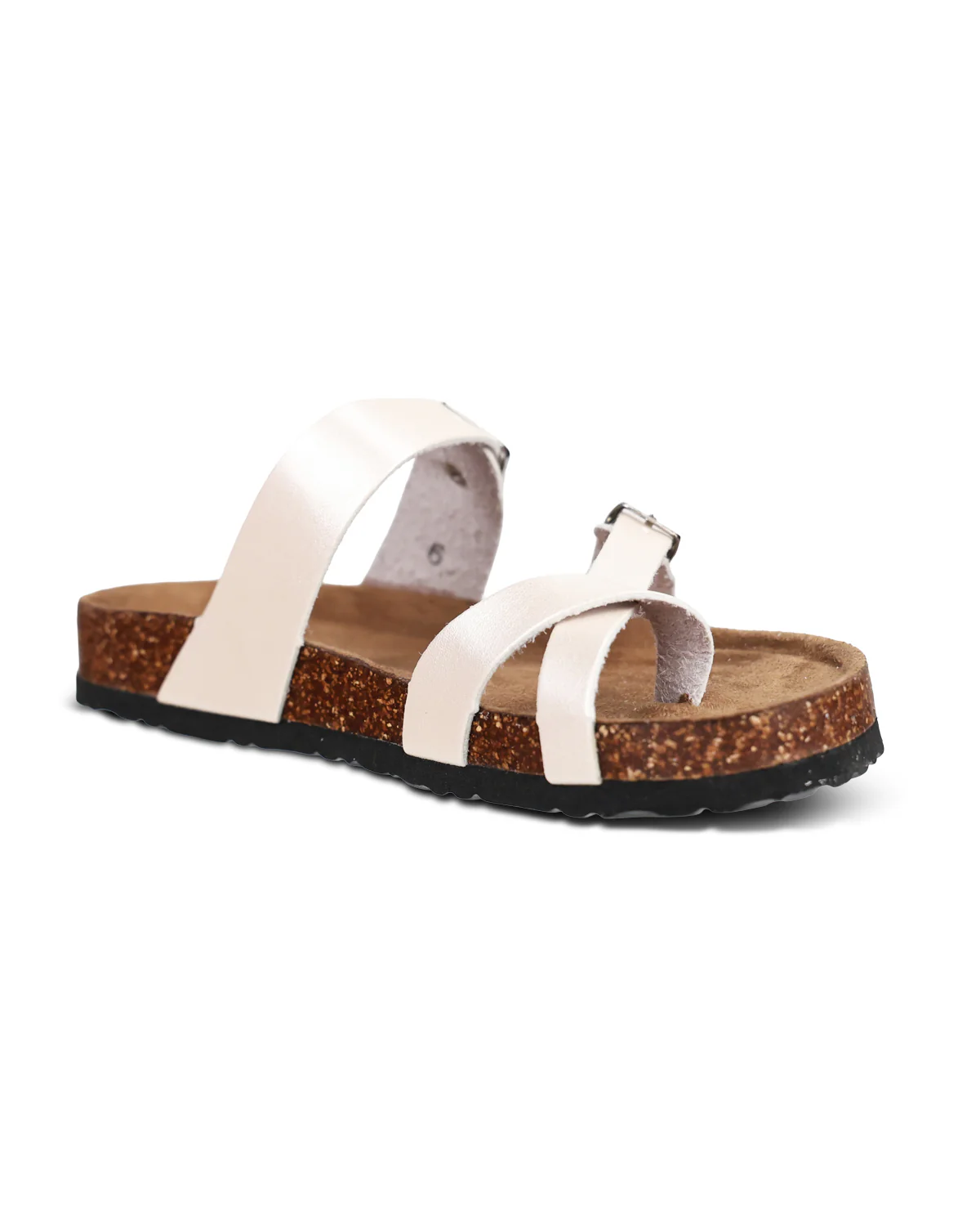 Outwoods Bork-30 Toe Loop Sandal Ivory - Image 3