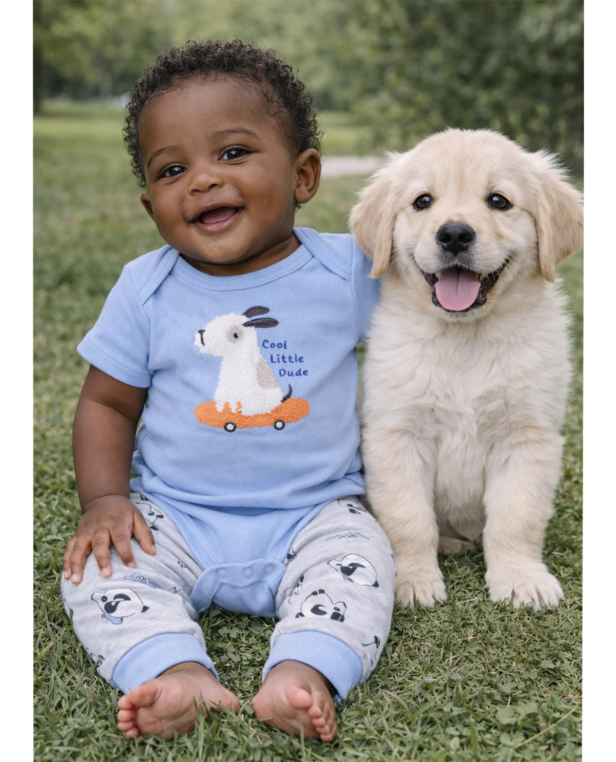Bon Bebe Infant Boy 3 Piece Hat Set - Image 2