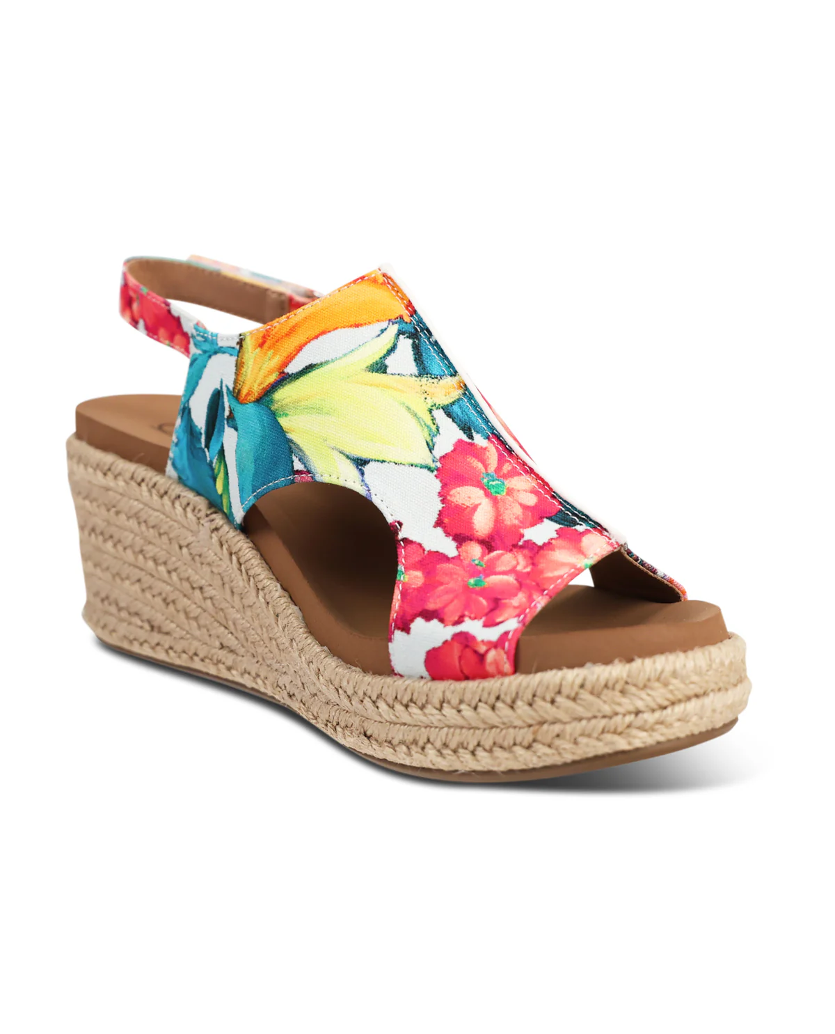 Corkys Carley Sandal White Multi Floral - Image 3