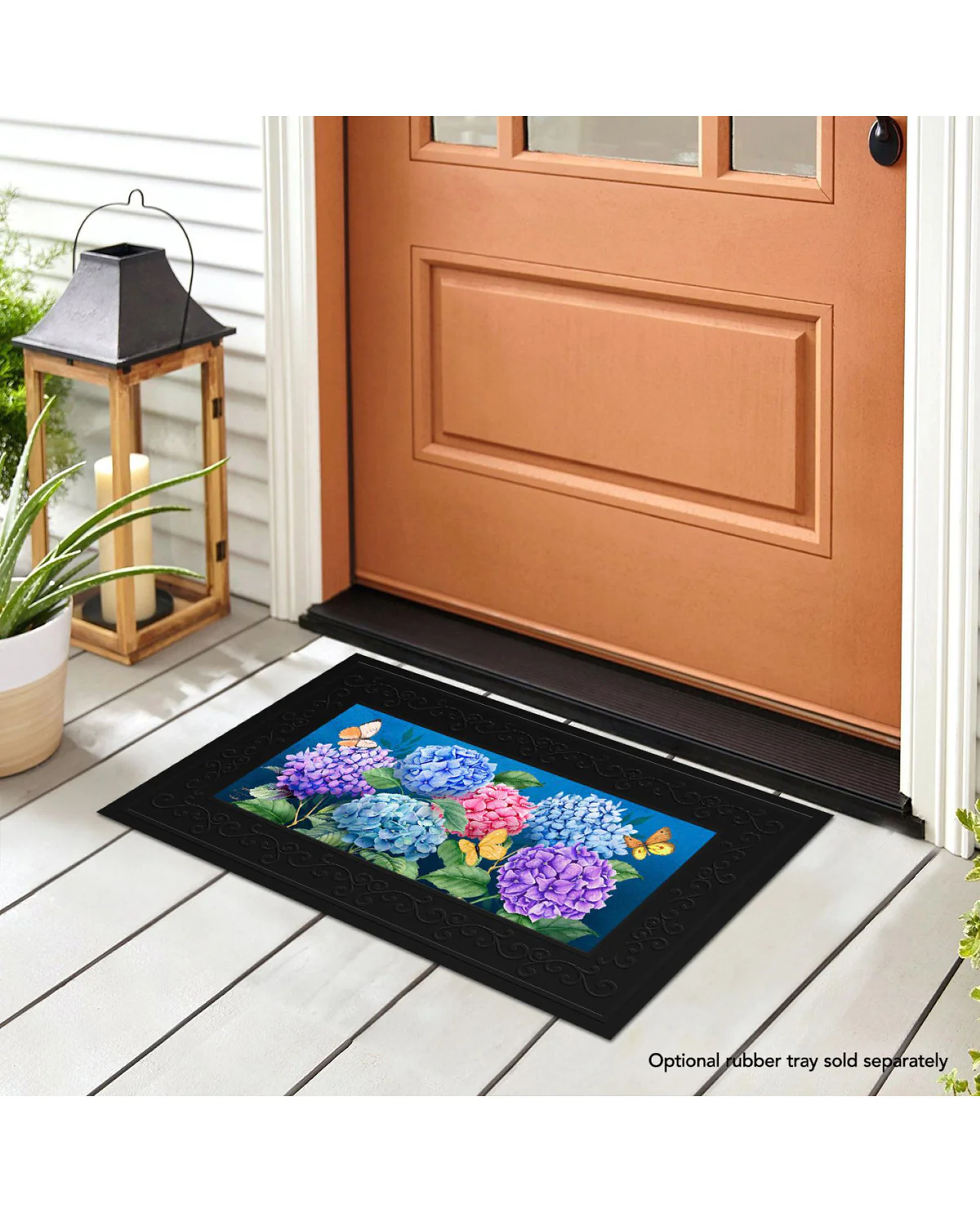Colorful Hydrangeas Mini Mat - Image 2
