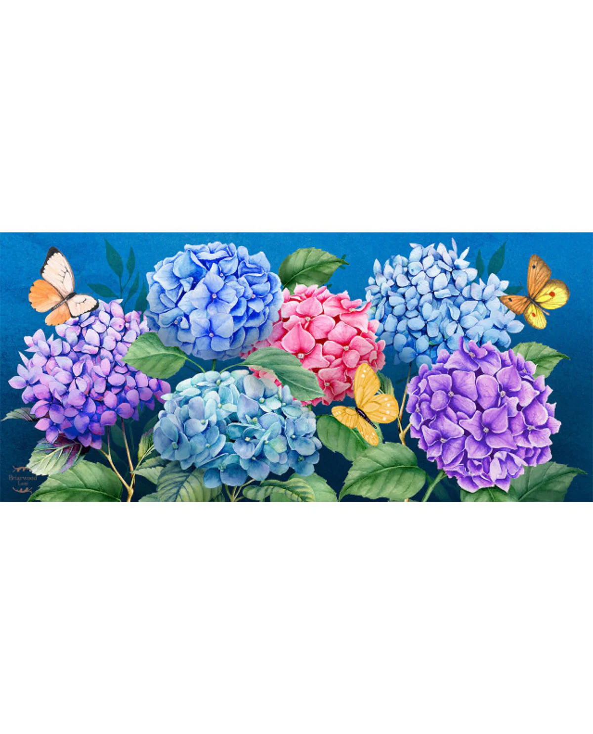 Colorful Hydrangeas Mini Mat - Image 3