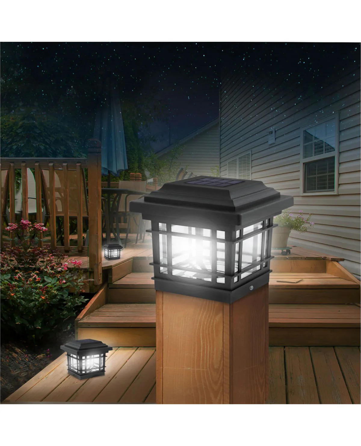 Constell Bright Post And Lampost Solar Light - Image 2