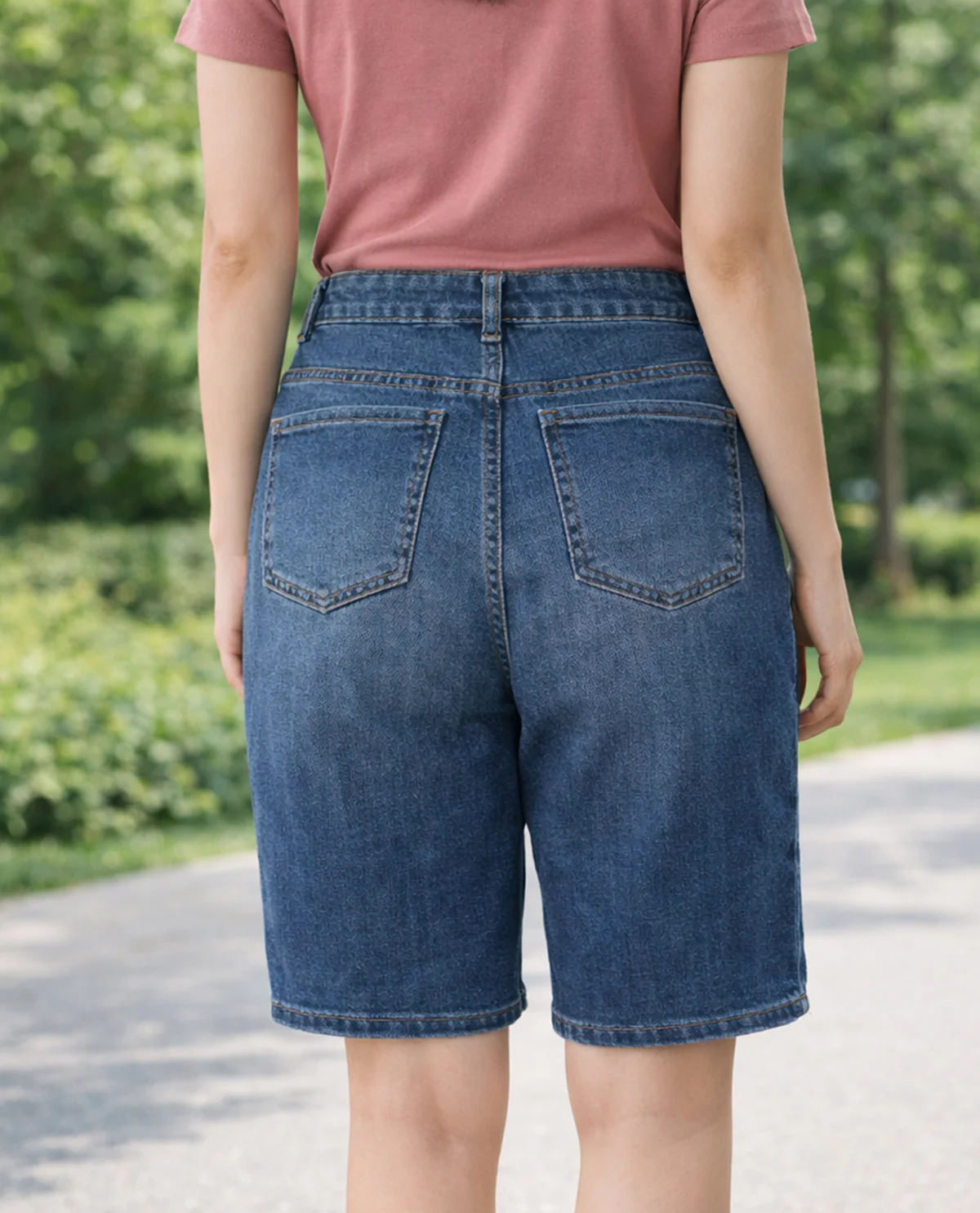 D Jeans 10" Bermuda Short Dark Nova - Image 2