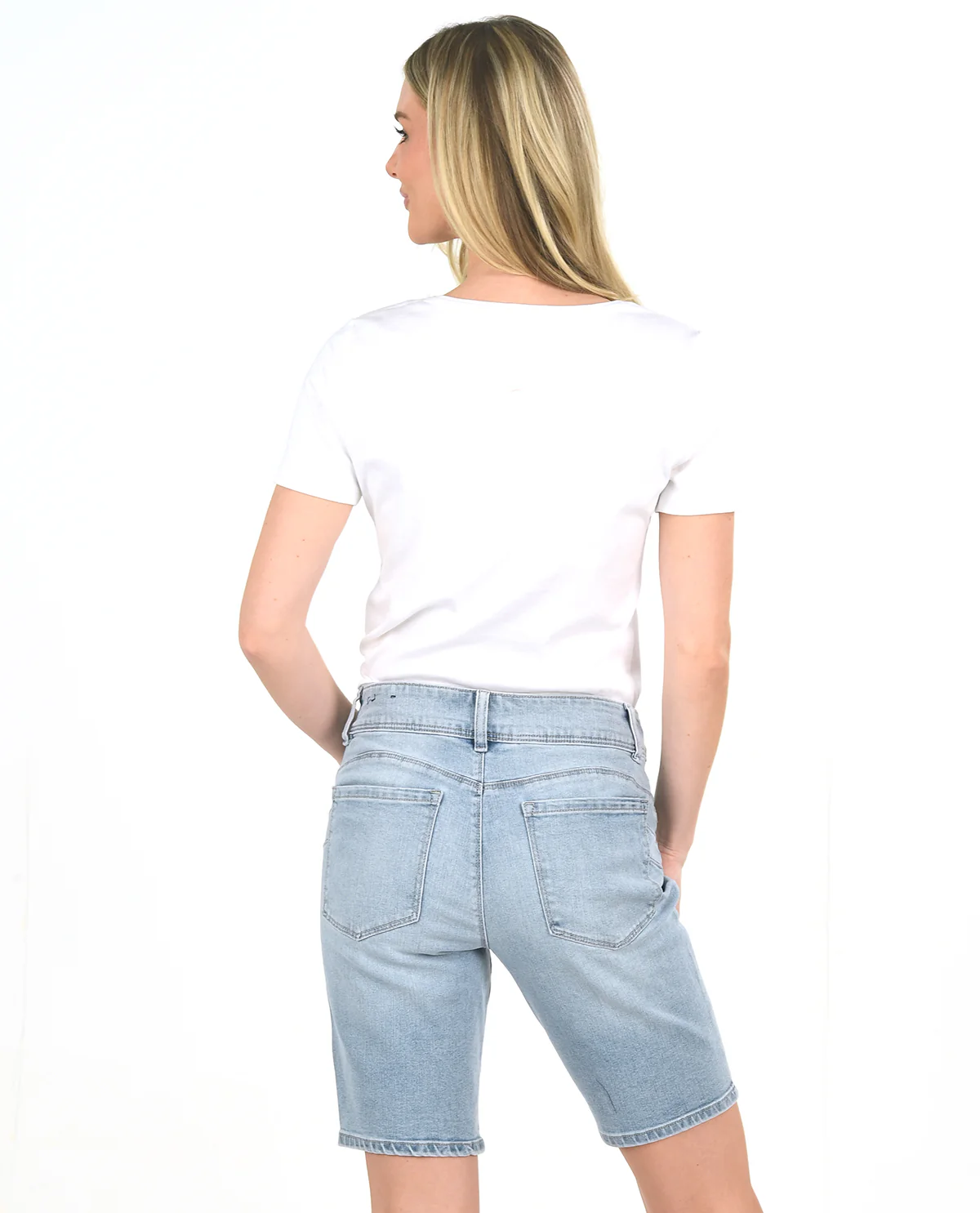 D Jeans 10" Butt Lifter Bermuda Shorts - Image 4