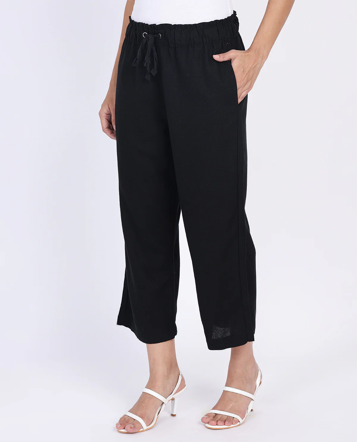 Dash 22" Linen Capri - Image 3