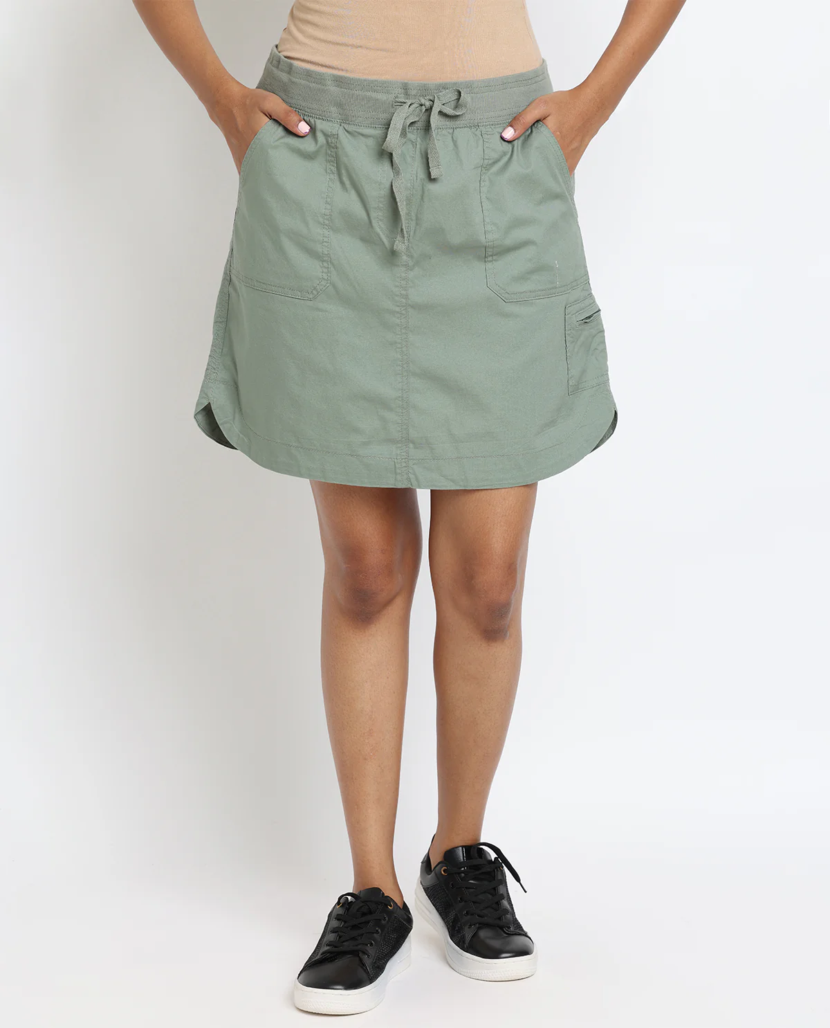 Dash Stretch Poplin Skort - Image 3