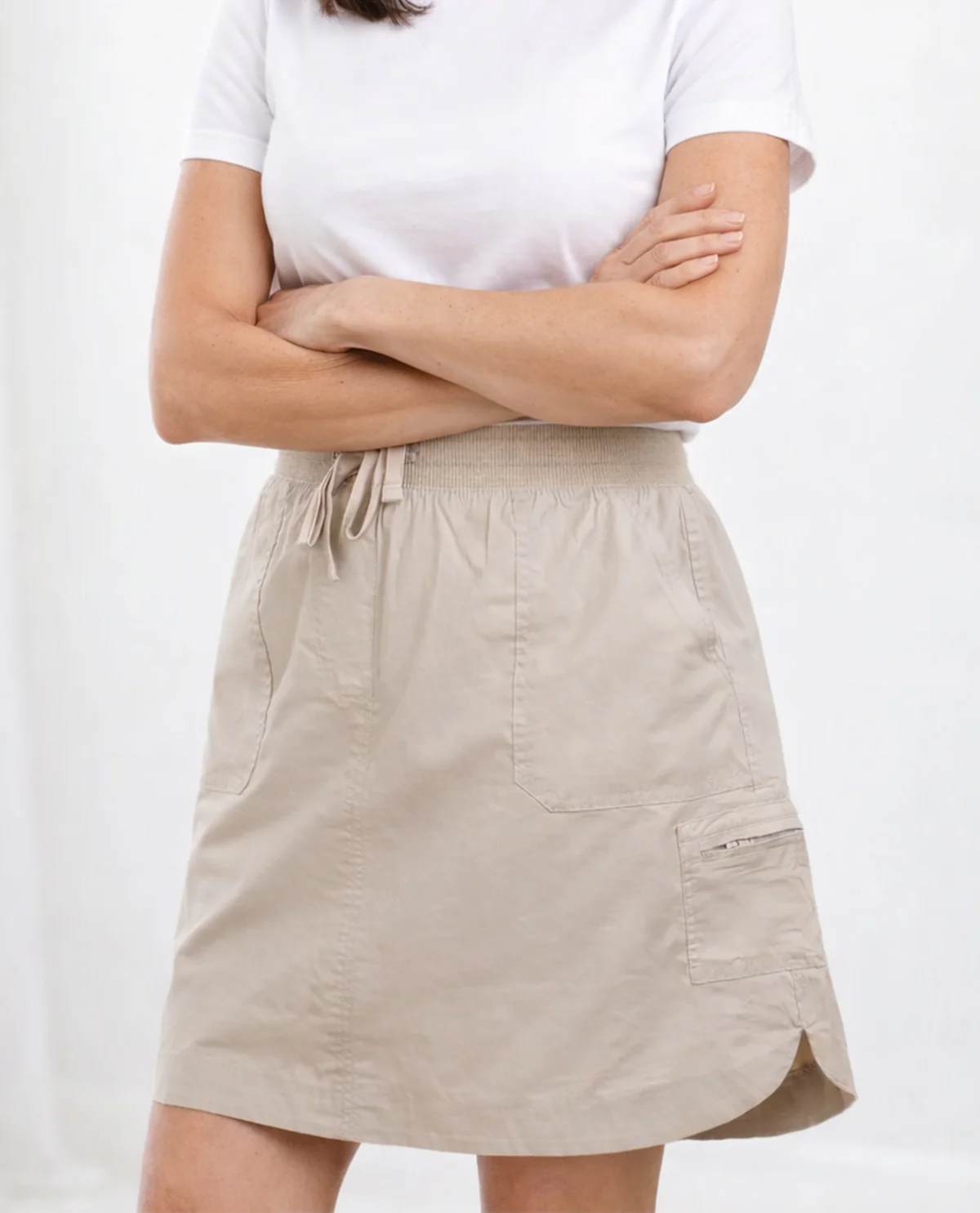 Dash Stretch Poplin Skort - Image 6