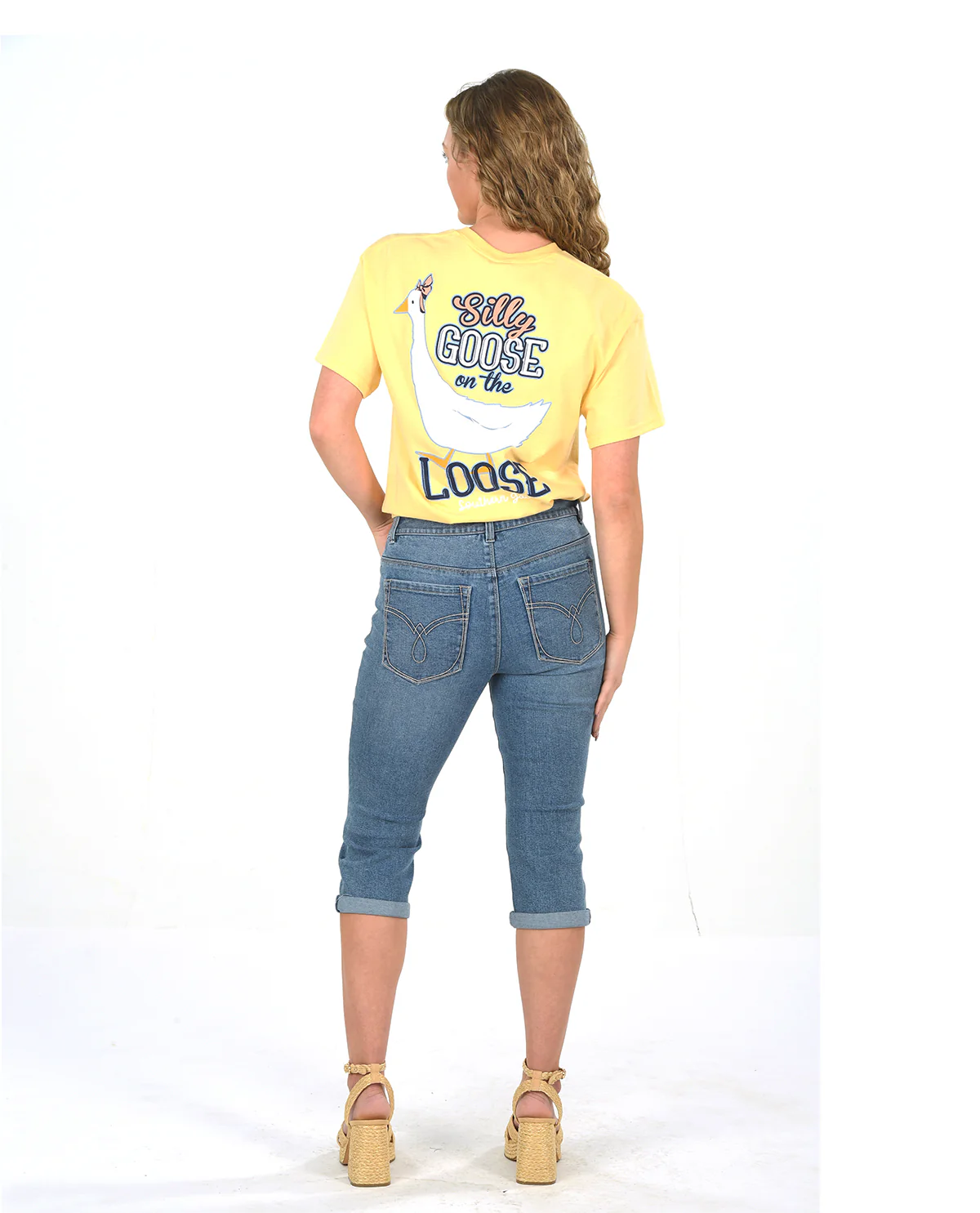 D Jeans 18" Capri Medium Weston - Image 2