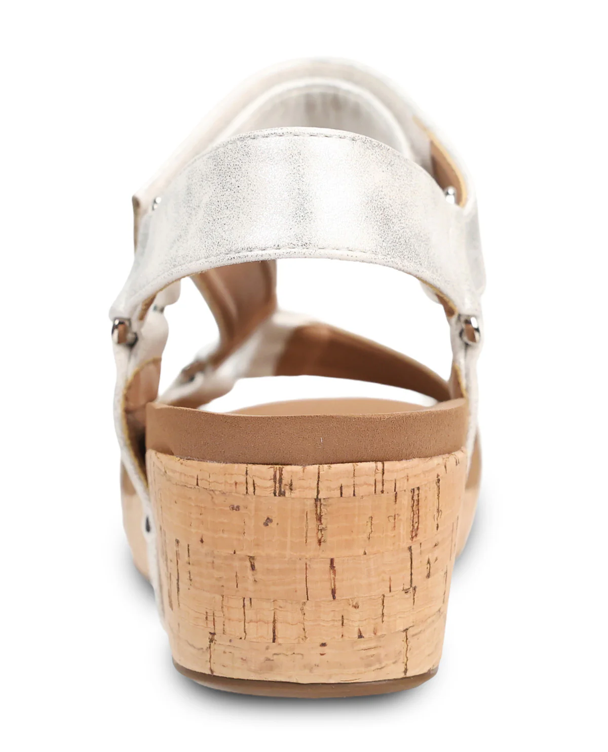 Corky's Don't Tempt Me Sandal White Metallic - Image 4