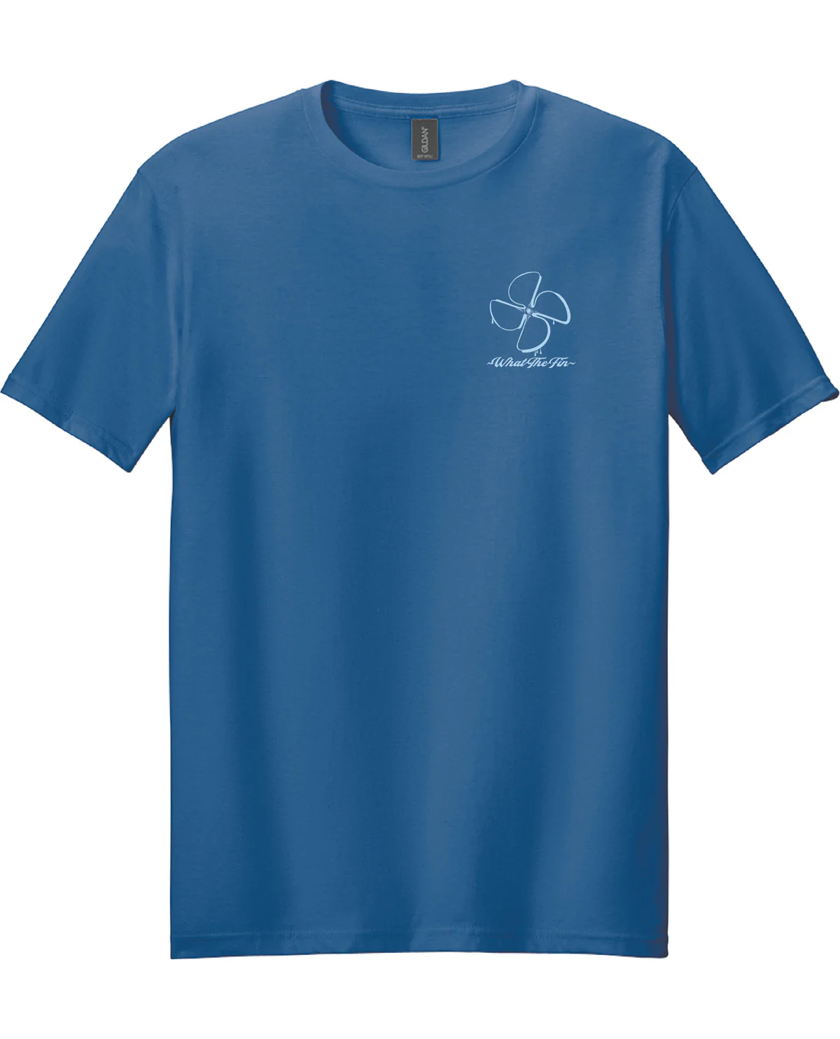 What The Fin Drinkin Floatin Lake Short Sleeve Tee Navy - Image 2