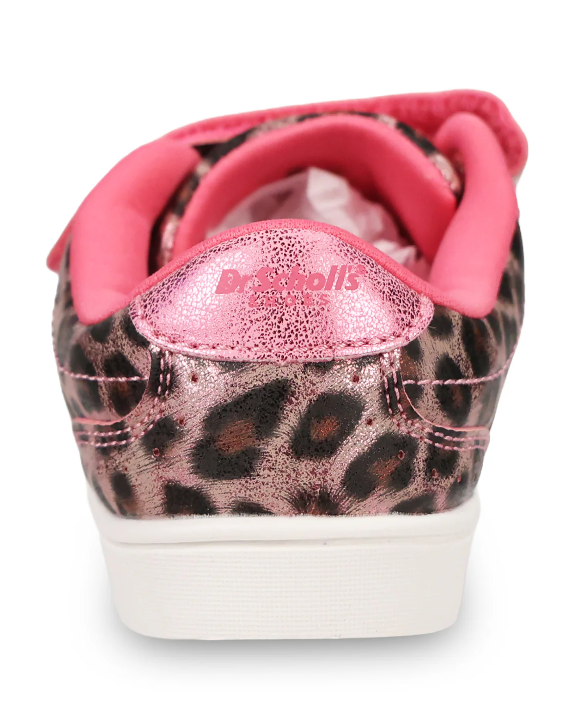 Dr Scholls Madi Play Kids Sport Shoe Leopard Pink - Image 4