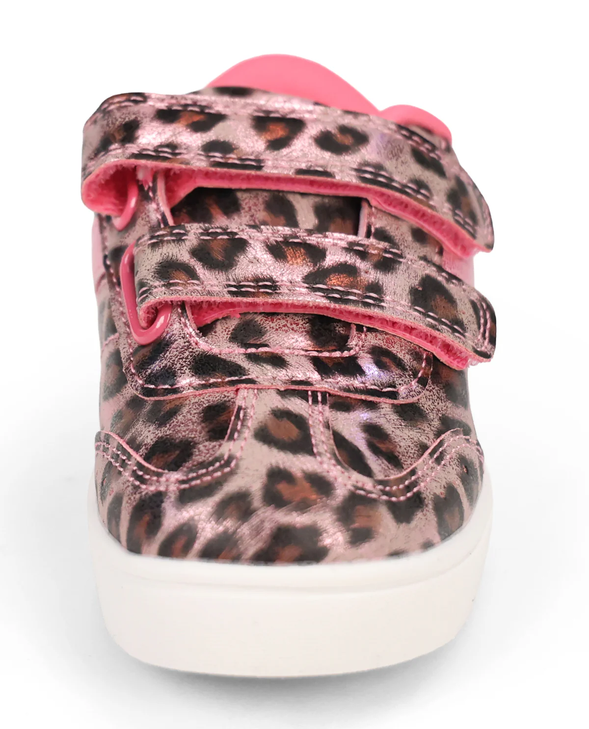 Dr Scholls Madi Play Kids Sport Shoe Leopard Pink - Image 5