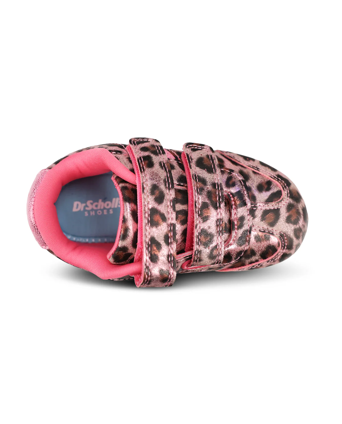 Dr Scholls Madi Play Kids Sport Shoe Leopard Pink - Image 6