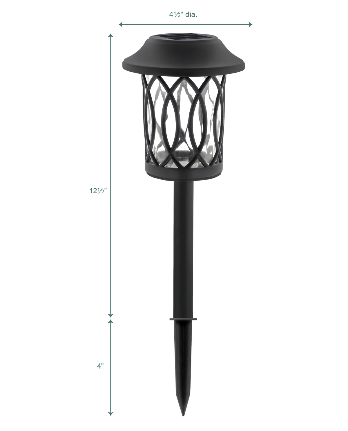 Elliptical Burst Solar Landscape Light - Image 3