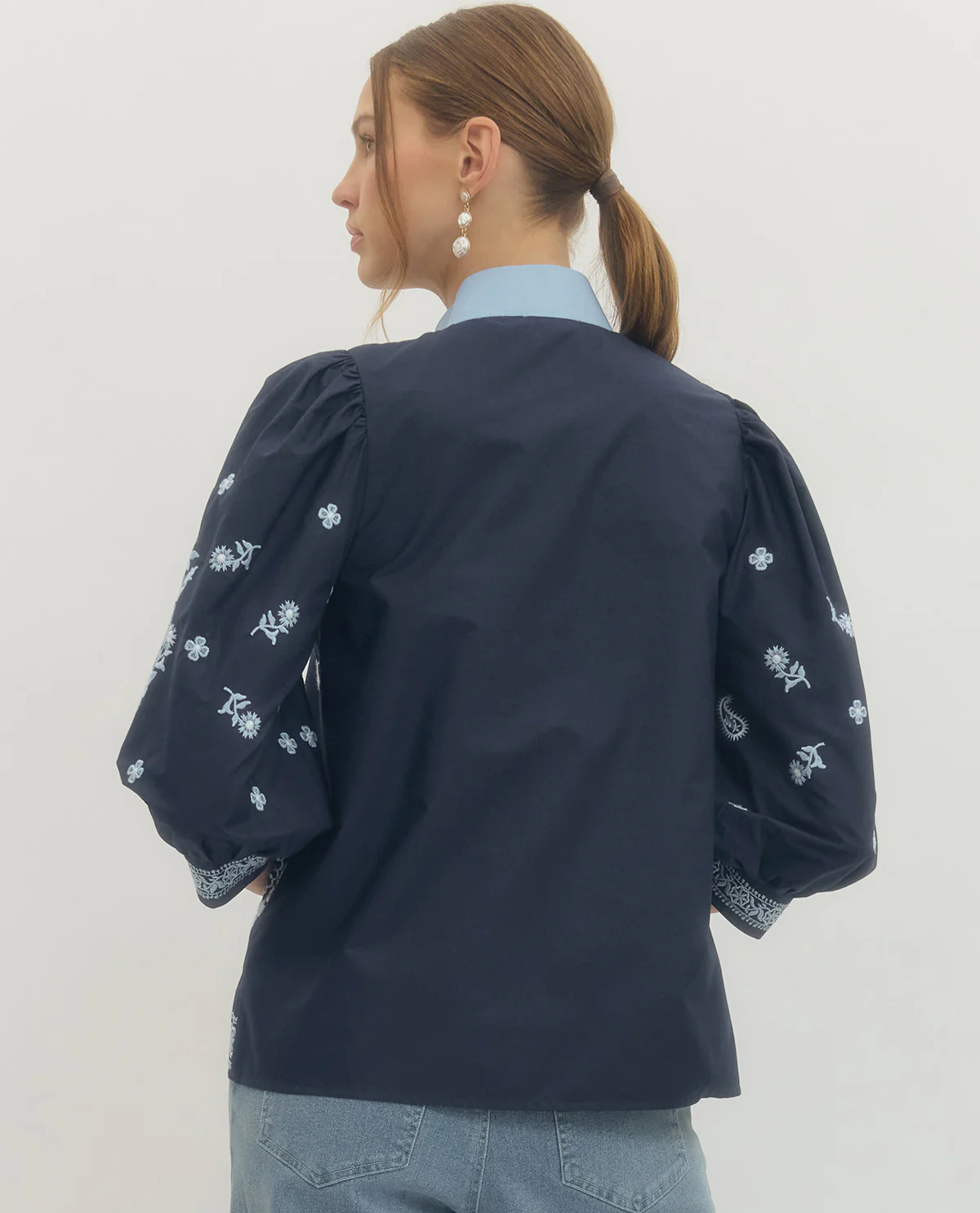 Entro Border Print Top - Image 7