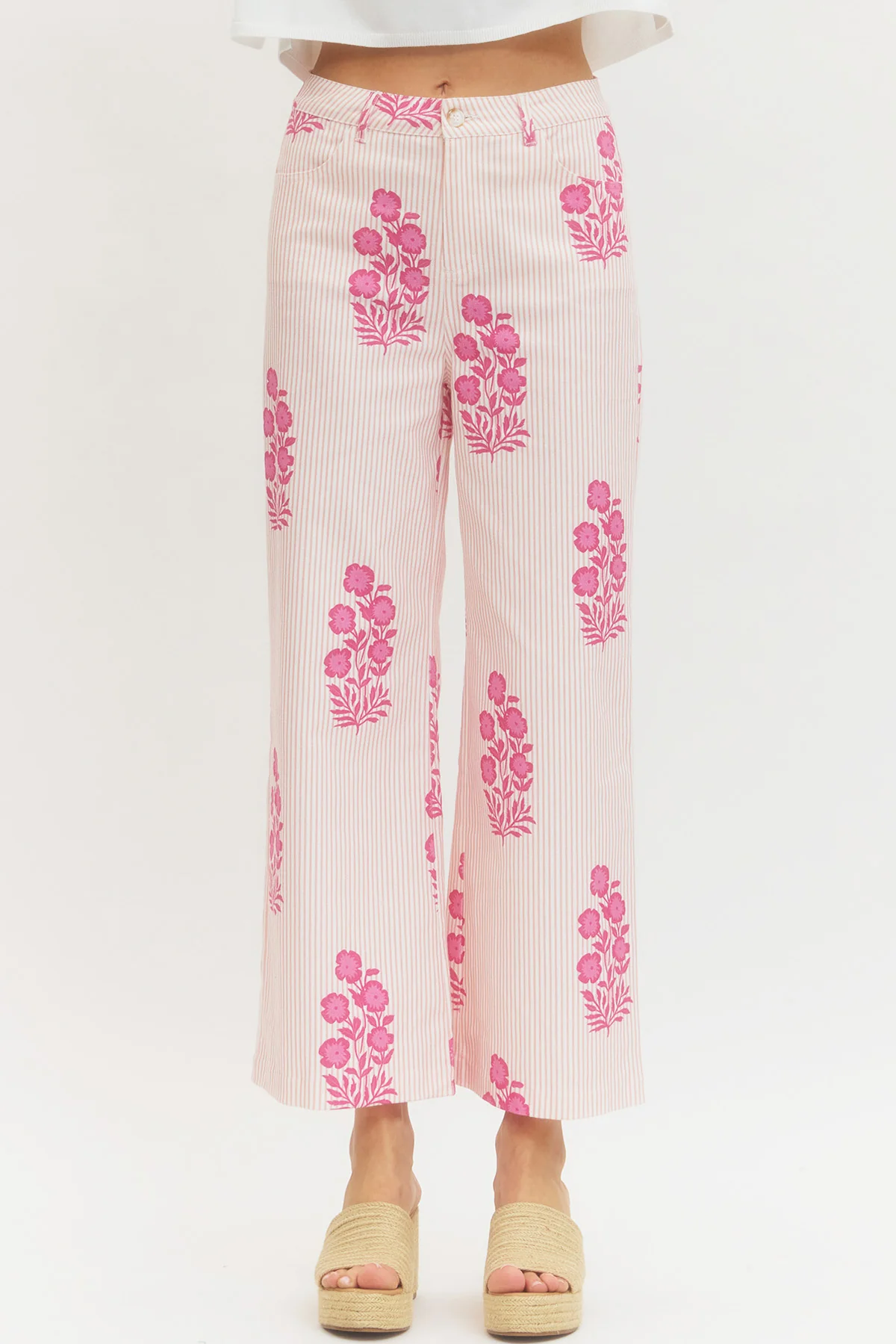Entro Print Ankle Pant - Image 3