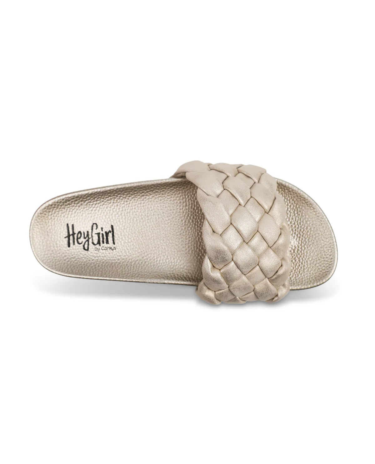 Hey Girl Extra Washed Sandal Gold Metallic - Image 6