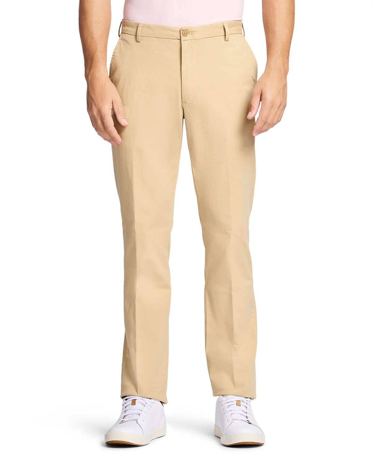 Izod Flat Front Saltwater Twill Chino Pant - Image 2